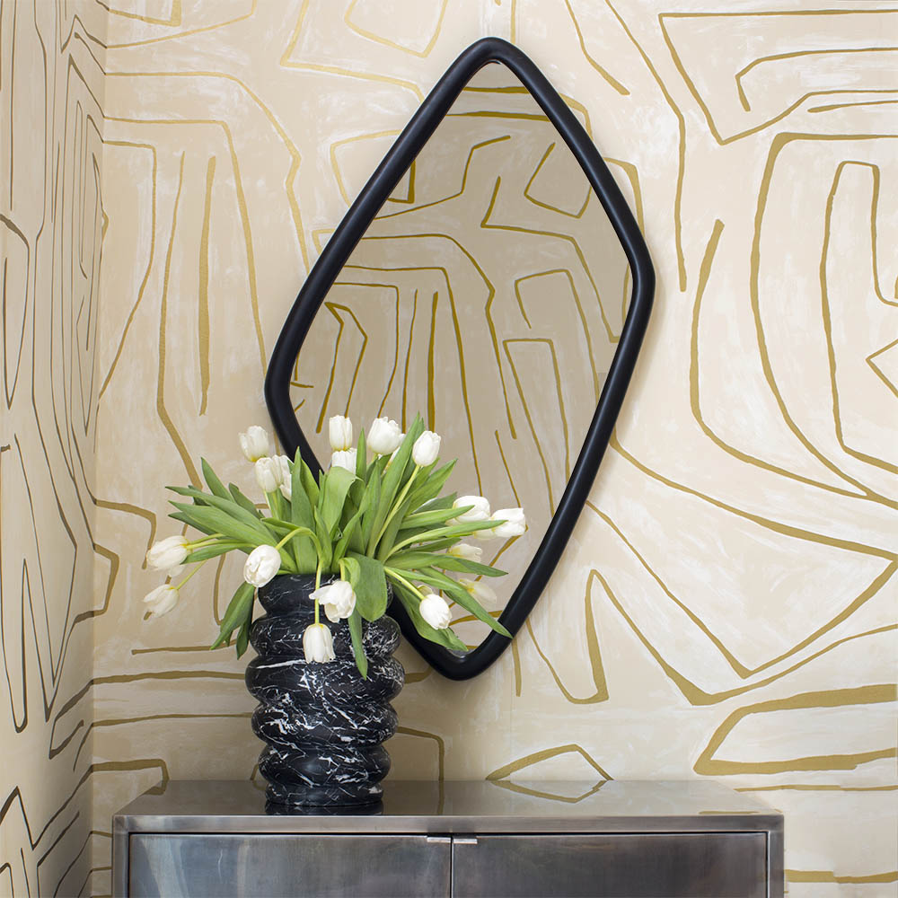 FINLEY MIRROR - EBONY